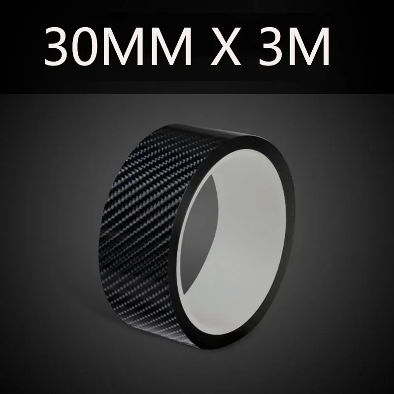 5D Carbon Fiber Car Stickers Protector Car Door Sill Sticker Scratchproof Stickers Protector Auto Bumper Strip Car Protect Tape view 5