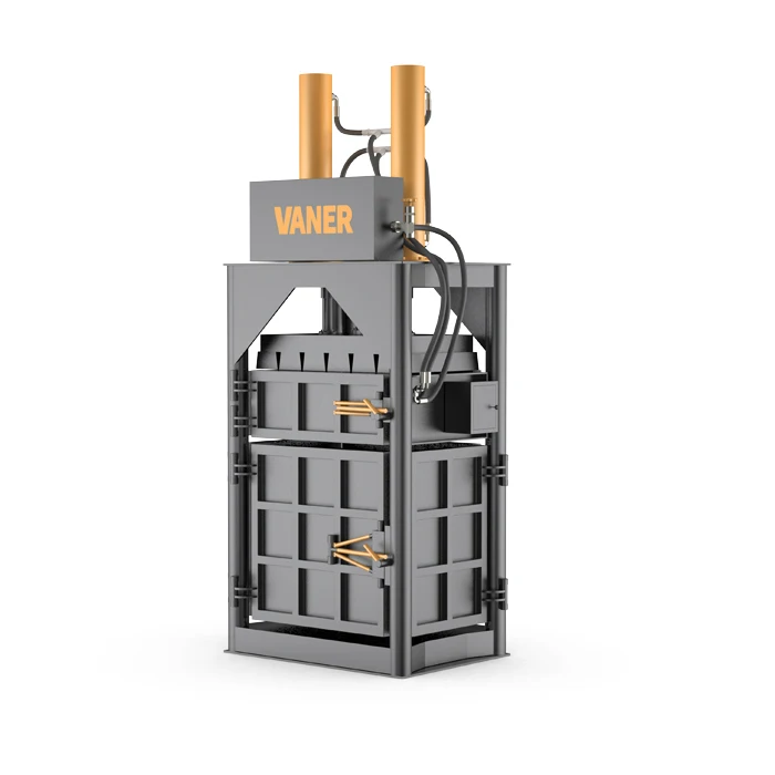 Vertical Hydraulic Cardboard Box Baling Press Waste Paper Baler Machine For Sale Balers Wast Plastic Compactor