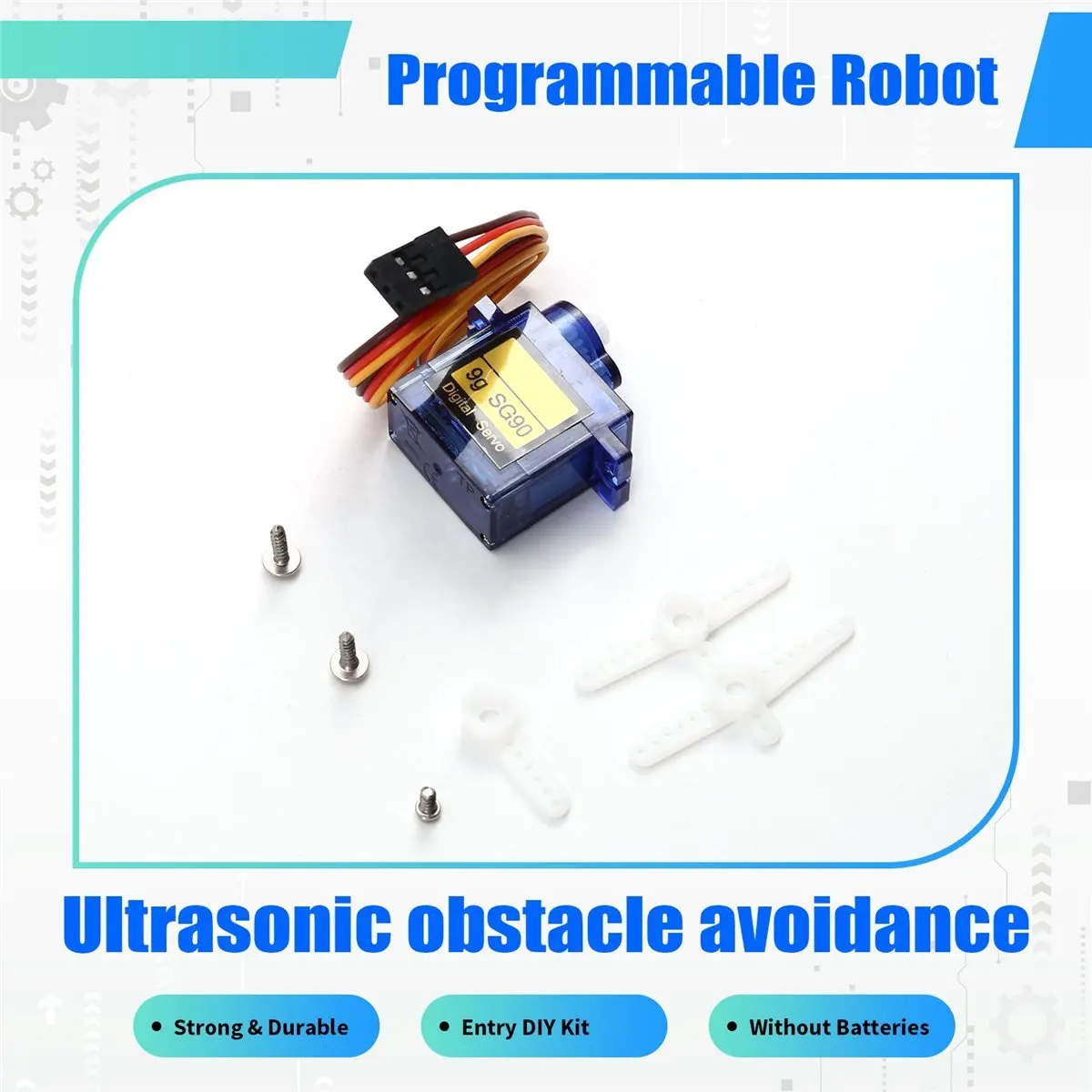 NEW OTTO Robot Ultrasonic Obstacle Avoidance Humanized Playmate Builder for Arduino Robot Entry DIY Kit Programmable Robot