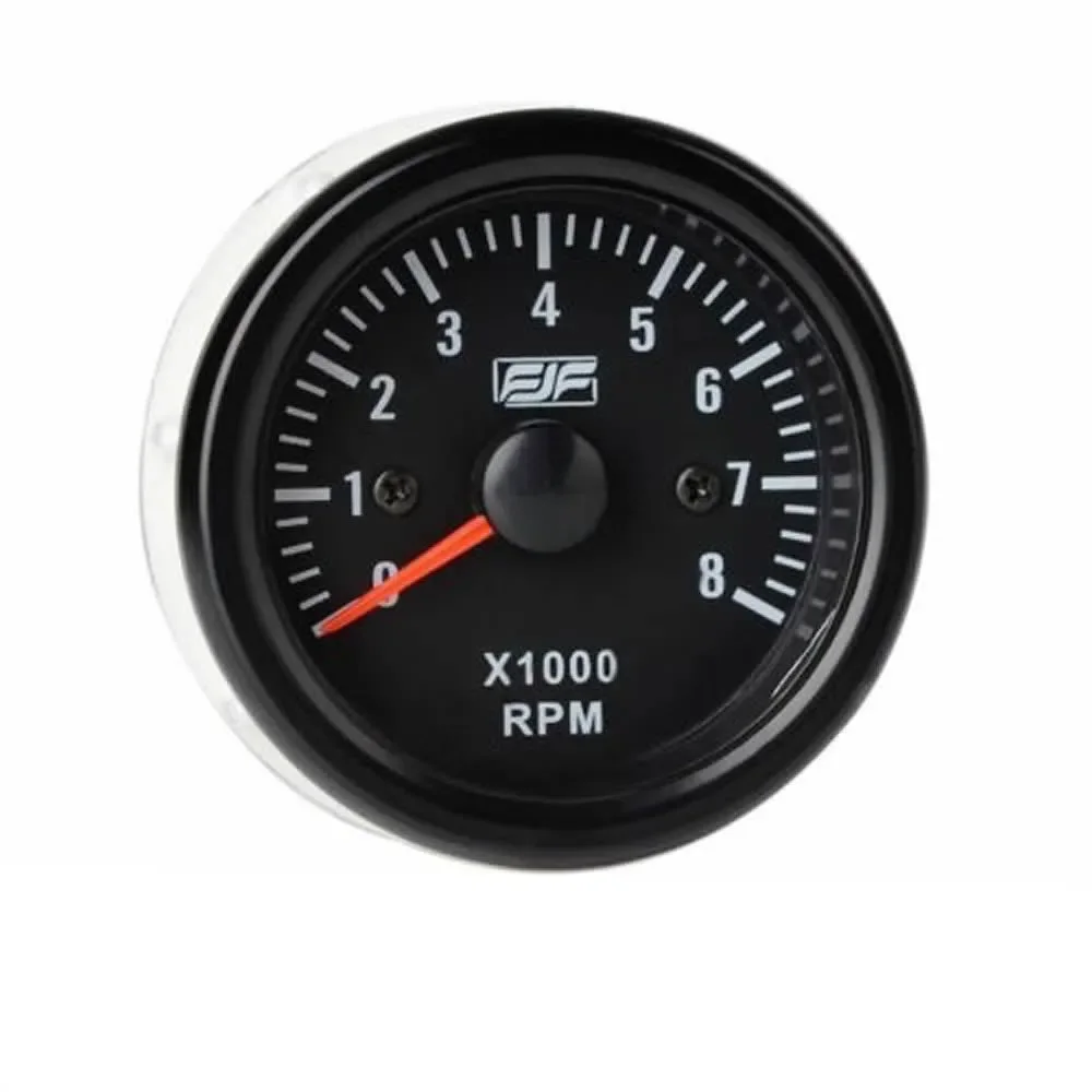 Black Car Smoke Tachometer 2