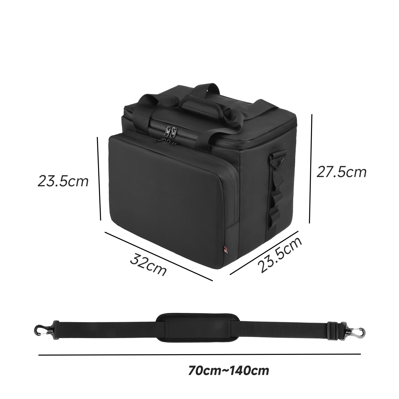 

Protable Storage Bag for Turtlebox Original Gen 3 Speaker Case with Shoulder Strap Black