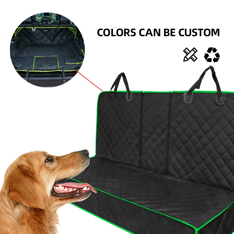 Scratch-resistant Waterproof Dog Car Seat Cover for Back Seat
