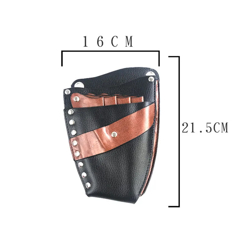 Classic Leather New Hairdresser Scissors Fanny Pack  Waist Shoulder Belt Scissors Barber Tools Bag