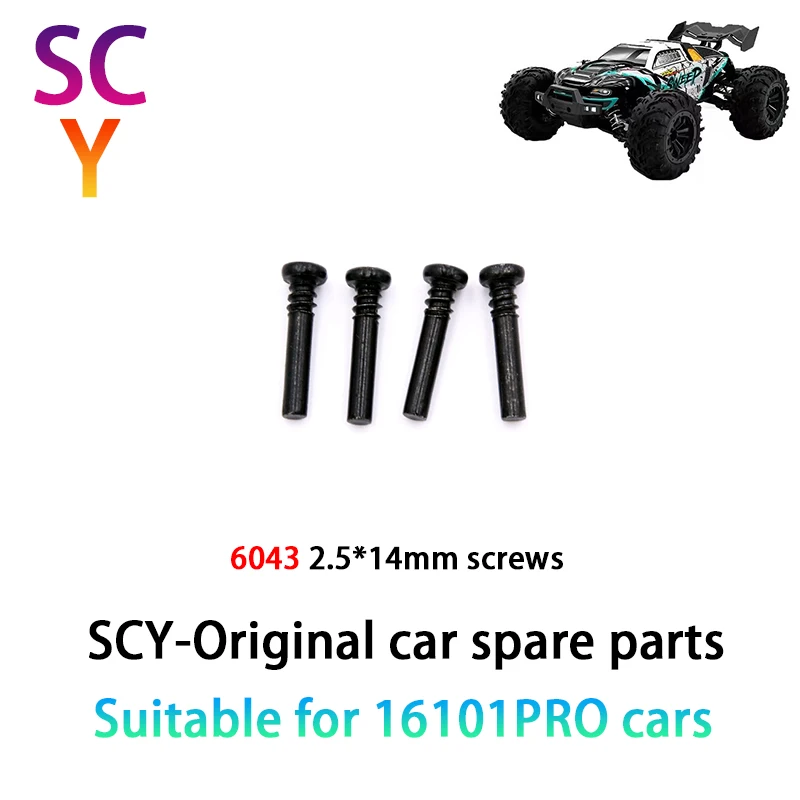 

SCY 16101PRO 1/16 RC автомобиль оригинальные запасные части 6043 винты 2,5*14