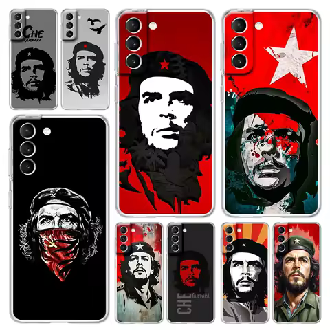 Che Guevara Phone Case For Samsung Galaxy S25 S24 Plus S23 FE S22 S21 S20 Ultra 5G S10 S10E Soft Clear Cover