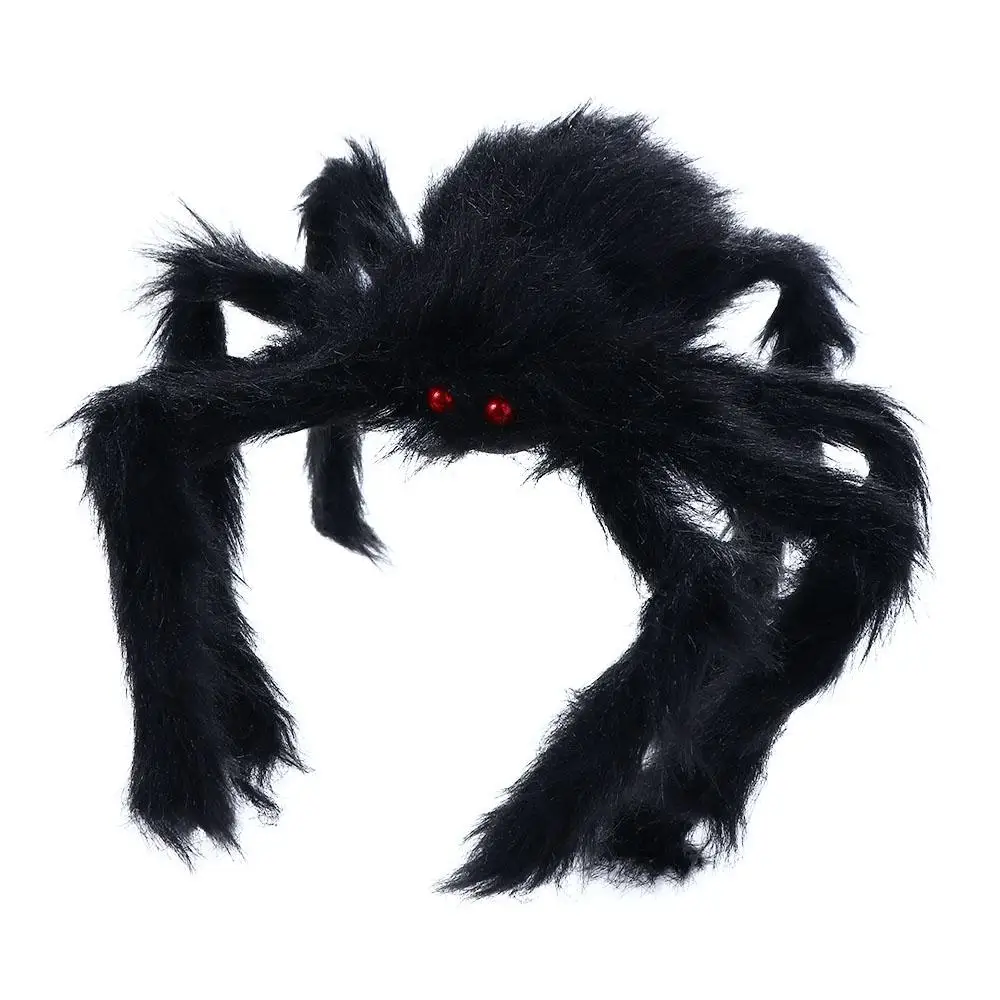 Props DIY Ornament Party Decoration Halloween Artificial Spider Horror Giant Spider Black  Spider Haunted House Decor