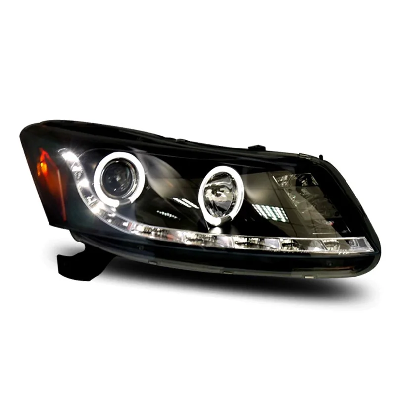 For Honda Accord Headlight 2008 2009 2010 2011 2012 2013 No. 8 Headlight DRL Dynamic Turn Signal High Beam Projector Lens