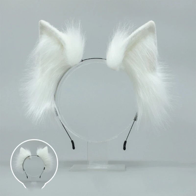 

Furry Headwear Animal Dog Ears Cosplay Party Costume Hair Accessories Dropshipping