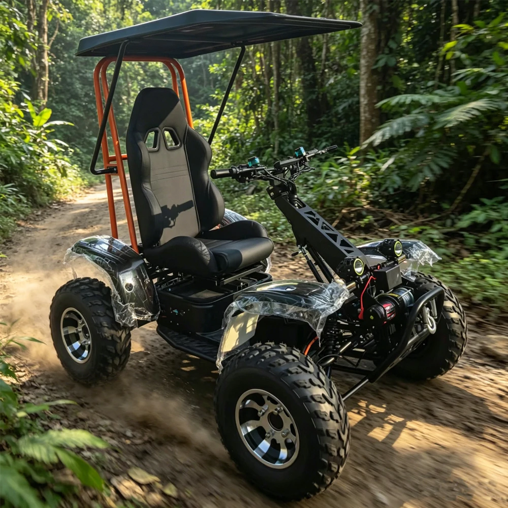 OEM & ODM Electric Off Road Scooter 6000W 4WD Custom All Terrain Vehicle Go Kart