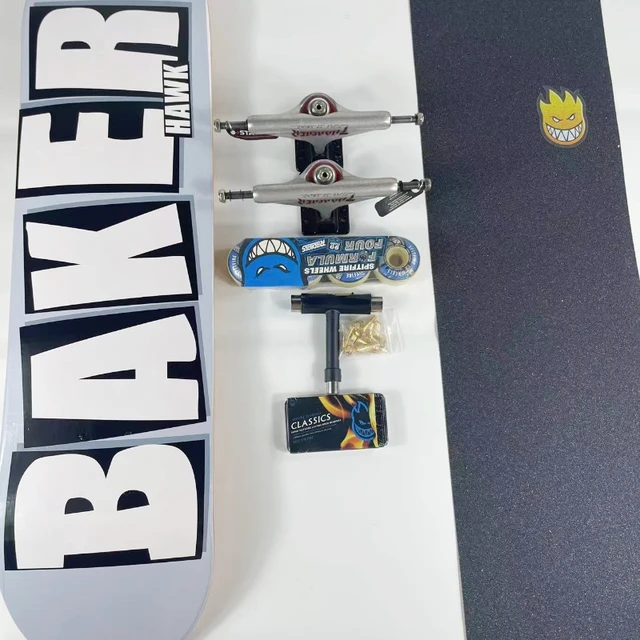 Baker Board Skating  Professional Complete Skateboard 7-ply  Canada  Maple More Color 7.75/8.0/8.25/8.5 Inch Double Rocket 2
