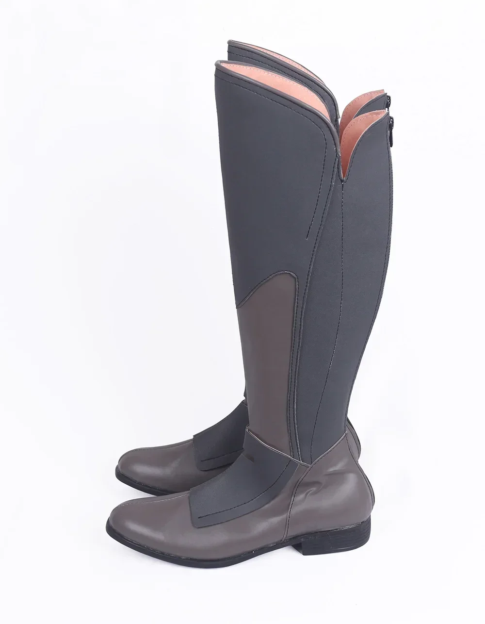 LOL Shadow Reaper Kayn Cosplay Stiefel Grau Maßgeschneiderte Kostümschuhe für Männer