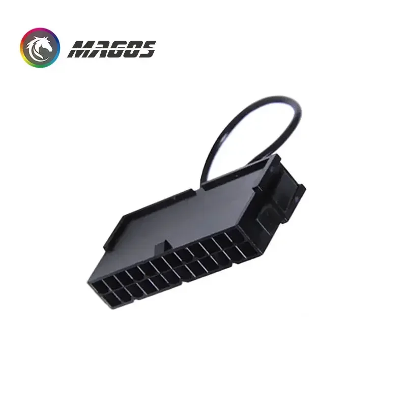 PC PSU Starter,Computer Power Supply 24Pin PSU Tester For Testing Pump/Cooling Fan/RGB LED