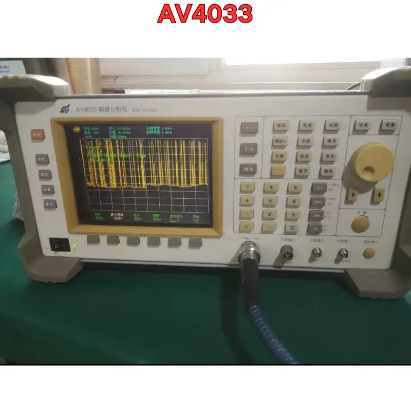 Second-hand AV4033 spectrum analyzer 26.5GHz functional test is normal