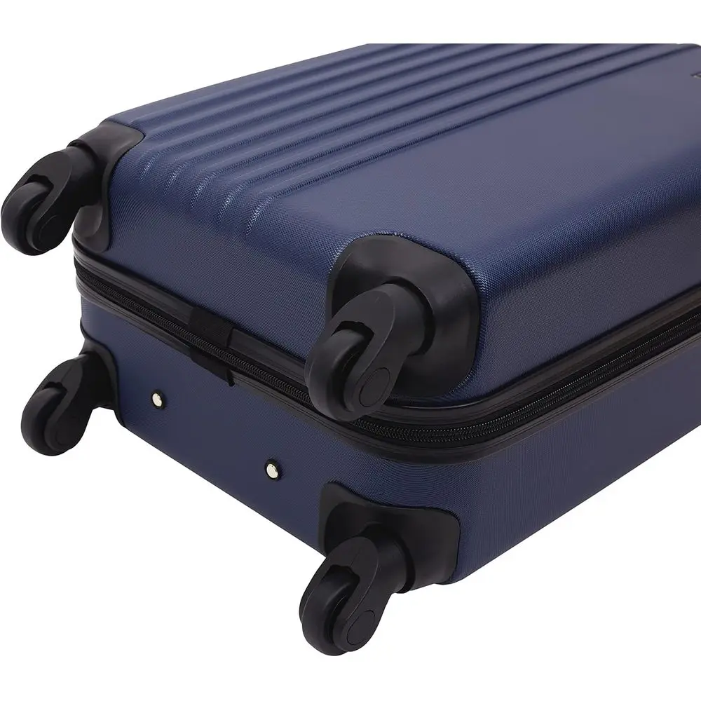 Cosmo Lage Travelers Club Luggage, 20 Navy Blue