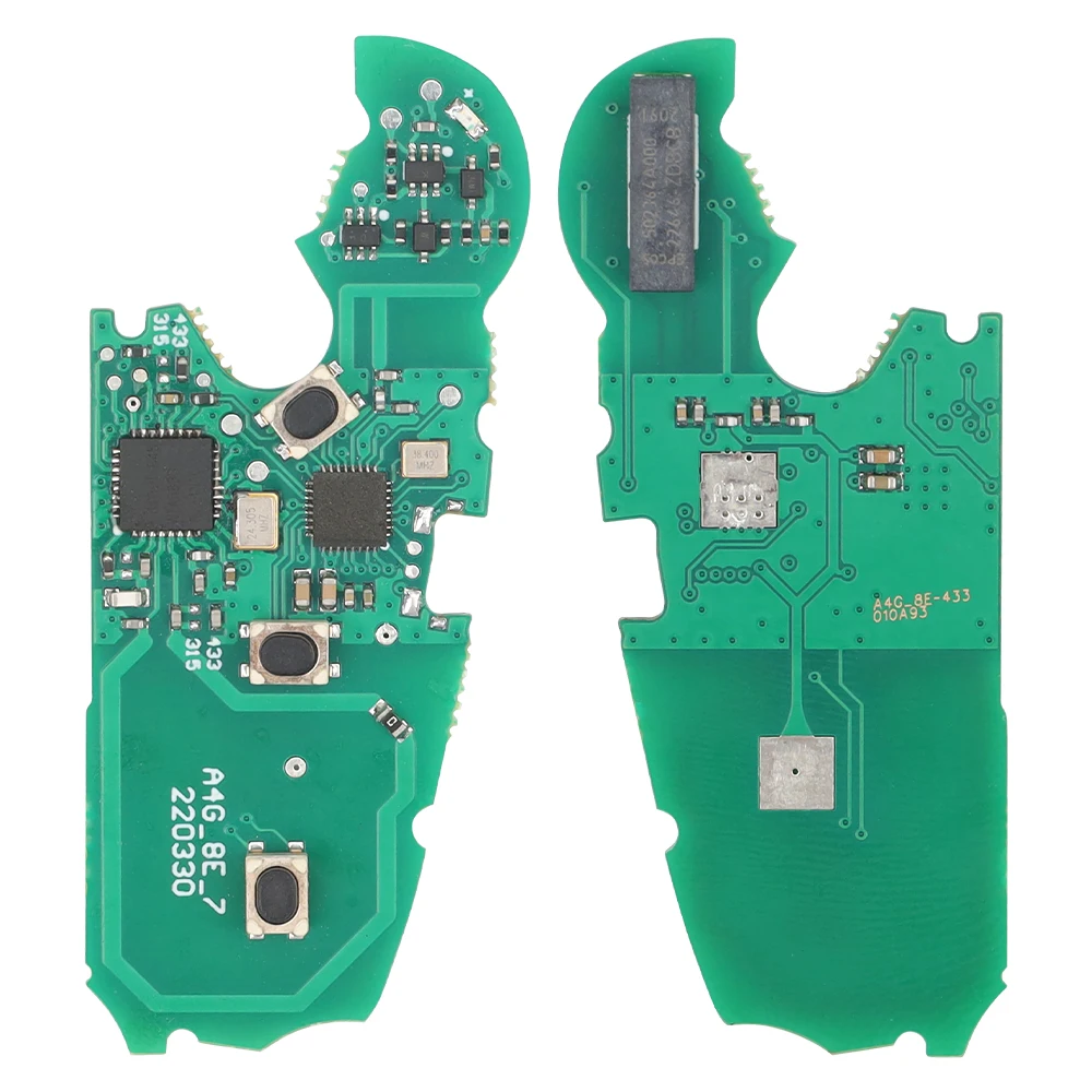 Okey Remote Car Key 315MHZ 434MHZ FSK 8E Chip For AUDI A6 S6 Q7 2004-2015 Fob FCCID: IYZ 3314 4F0837220M 4F0837220T