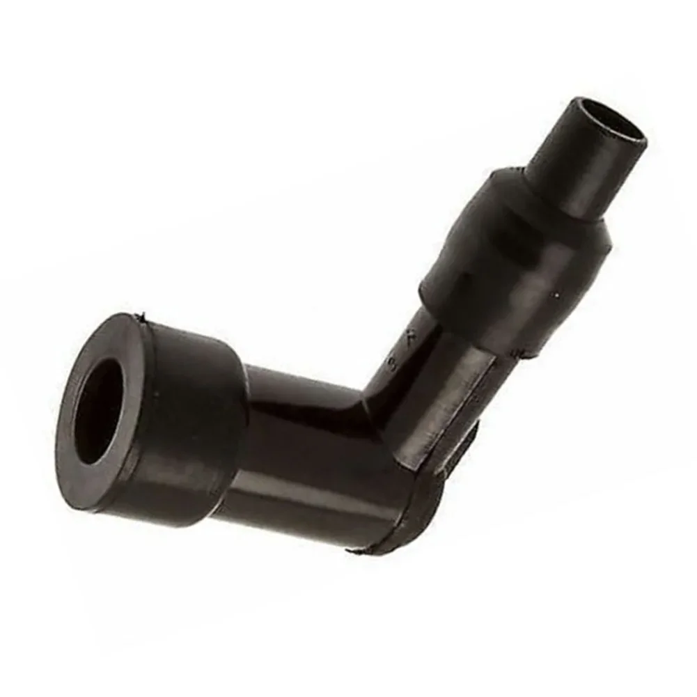 LZFH 90 Degree Cap Boot For High Tolerance HT Cable Applications Featuring Sealed Cable End And Self-Threading Connector