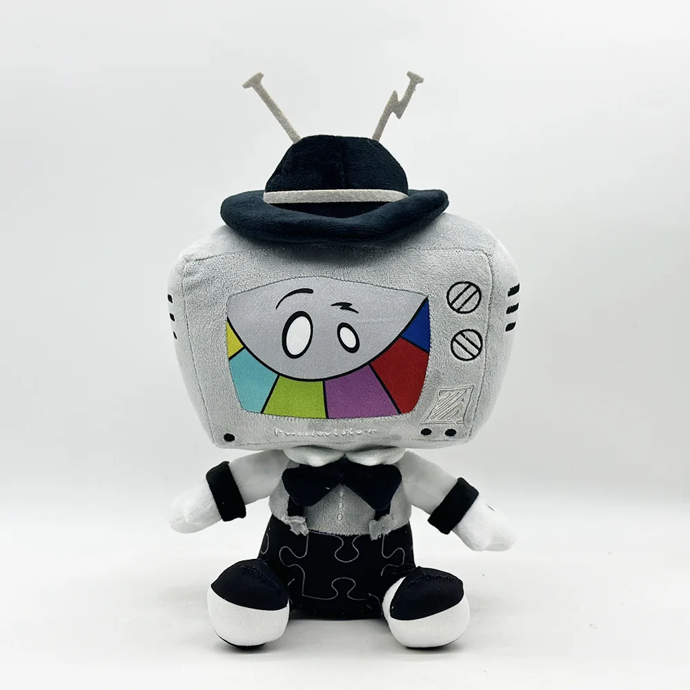Mr. Puzzles  Plush Doll SMG4 Game Plushies Stuffed Toys Cute Kids Boys Girls Birthday Christmas Gifts ﻿
