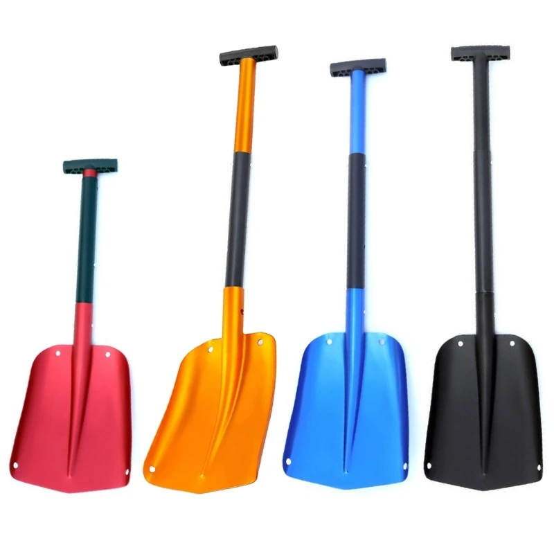 

Retractable Outdoor Snow Shovel Aluminum alloy Ice Shovel Winter Snow Remover Tool Car Camping Garden Folding Shovel Tools