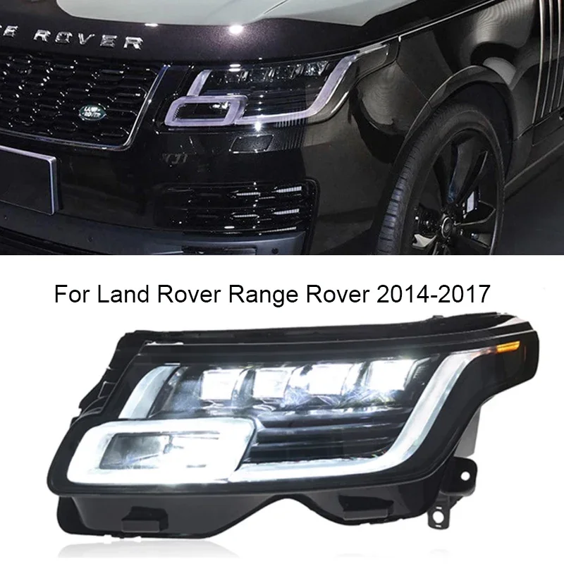 Head Lamp for Range Rover Executive LED Headlights 2013-2023 Range Rover DRL Turn Signal High Beam Angel Eye Projector Lens