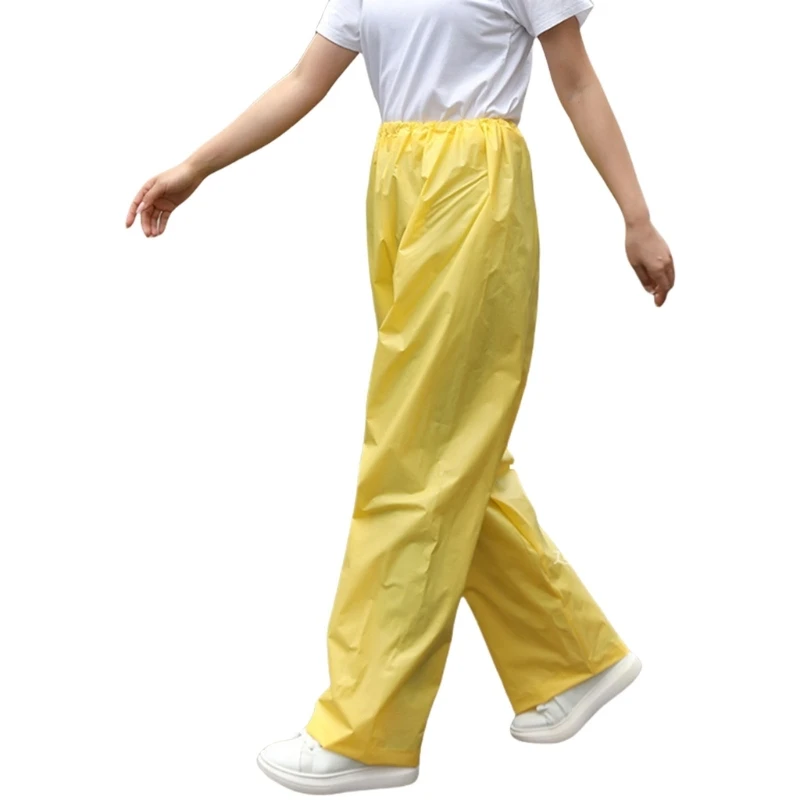  Breathable EVA Rain Pants For Hiking Cycling Easy To Fold Breathable Trouser