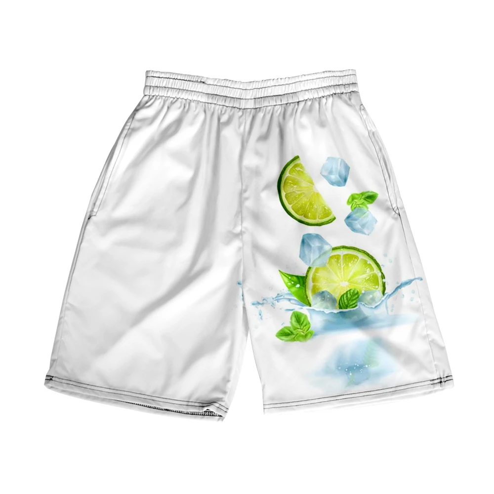 

Beach Shorts Men's and women's clothing 3D digital printing casual shorts Fashion trend couple Pants 17