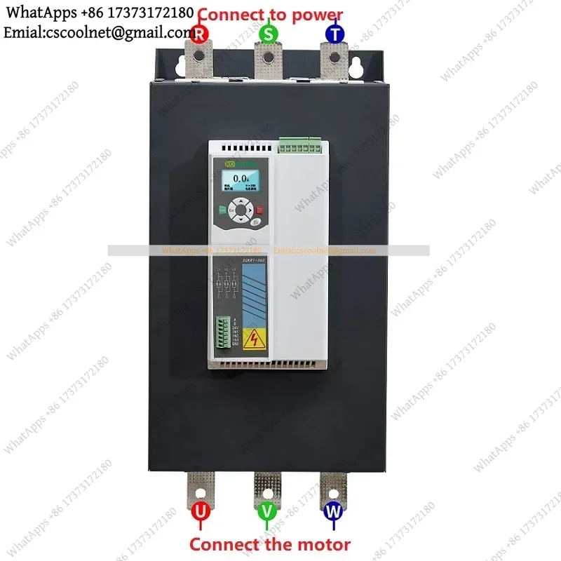 k06 380V 3 Phase Motor Soft Starter 11KW 15KW 50Hz Built-in For Fan Pump Pressure Reducer Conveyor AC Motor Starting Controller