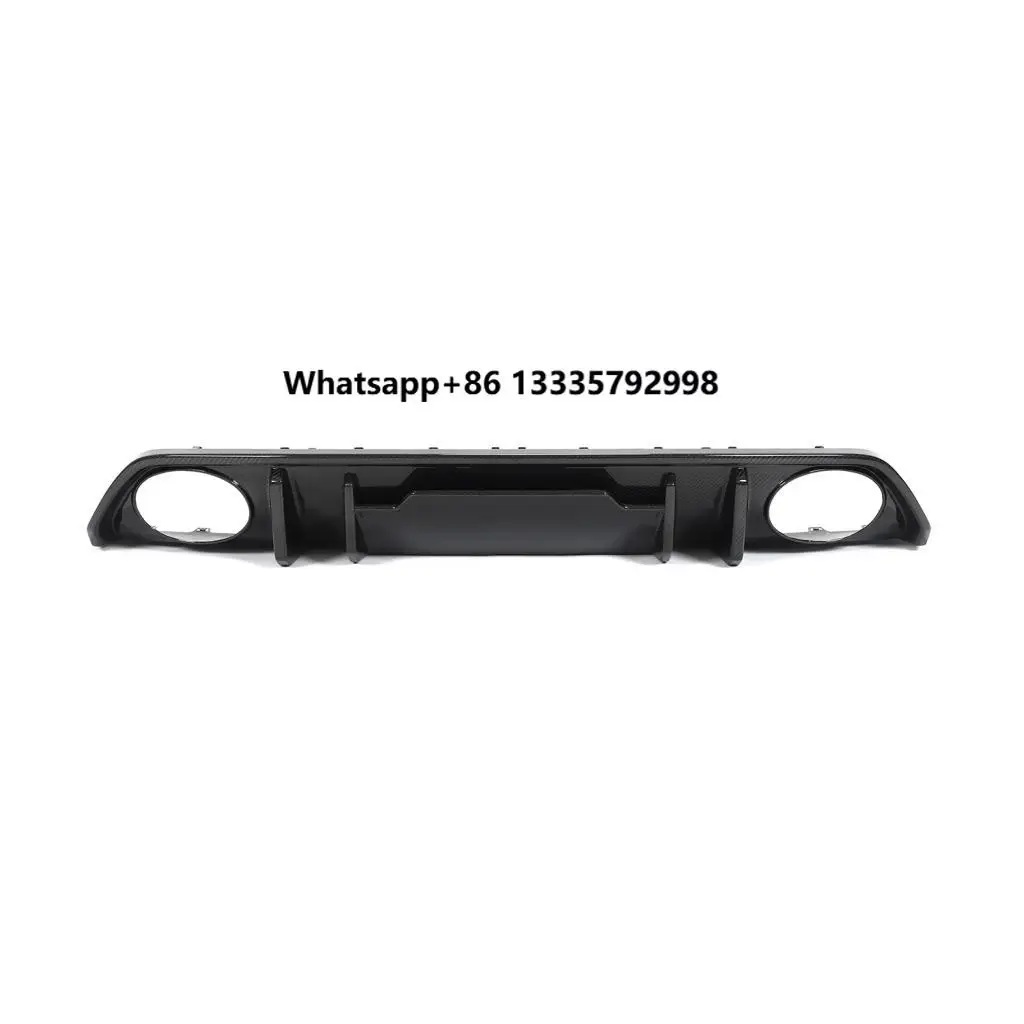

High End Car Modified Dry Carbon Fiber Rear Bumper Prepreg Diffuser Lip Spoiler for Audi'RS3 8Y Sedan 2022 2023