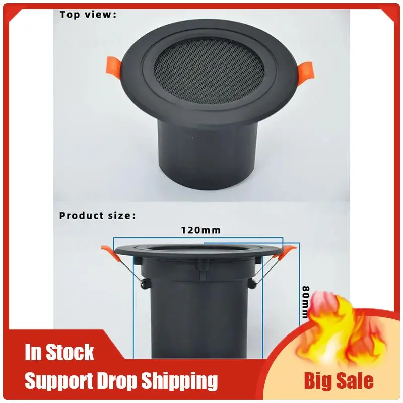 Лучшие предложения 3-дюймовый потолочный домашний динамик, вилка, кухня, ванная комната, 10 Вт, влагостойкий, полнодиапазонный музыкальный динамик, полнодиапазонный музыкальный динамик