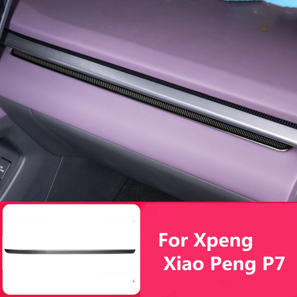 

Подходит для Xpeng Xiao Peng P7 2024 2025, крышка вентиляционного отверстия для пассажирского кондиционера, декоративная наклейка, специальные аксессуары для интерьера