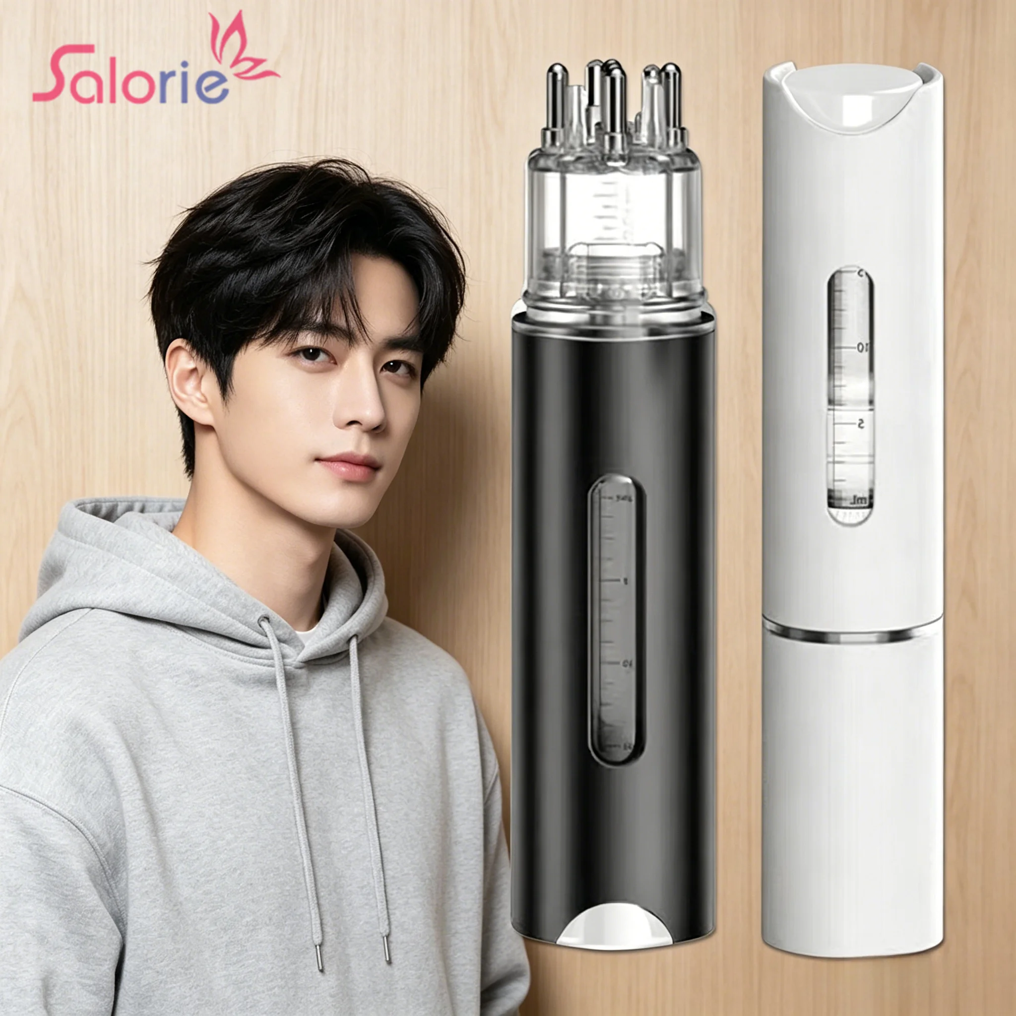 1pcs Hair Growth Scalp Applicator Liquid Comb Essential Oil Liquid Guiding Massager Anti Hair Loss Scalp Comb Head Massage Brush