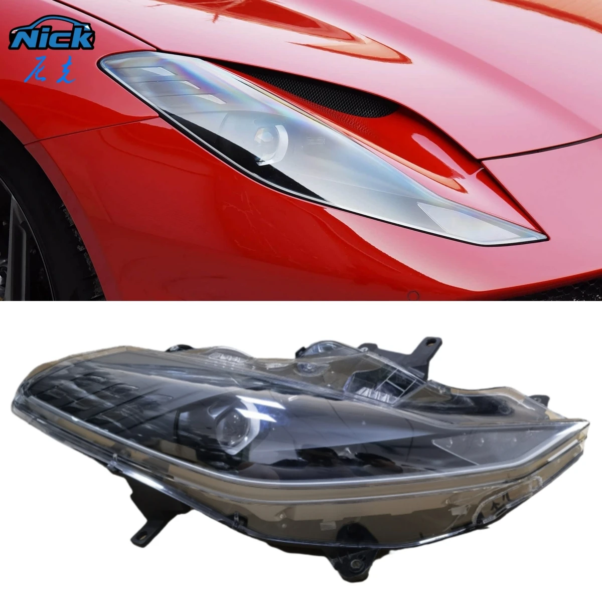 

For Ferrari 812 Original Headlight Assembly 2017-2021 Ferrari 812 Superfast GTS 812 Competizione Left and Right Headlamp