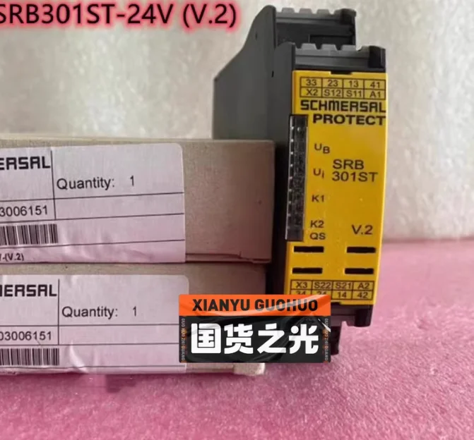 

SRB301ST-24V (V.2) SRB201ZH SRB402EM SRB-E-201ST01 Safety Relay Module 1PCS