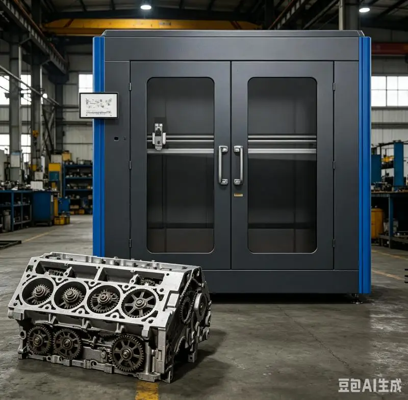 Large Enclosed 3D Printer Custom Industrial FDM Machine High Accuracy Fully Enclosed Stable Performance Rapid Prototype