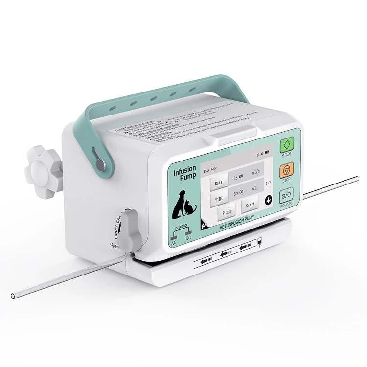 2023 New Arrival Medical Syr-in-ge Pump Dog Cat Veterinary IV Inf-usio-n Pump