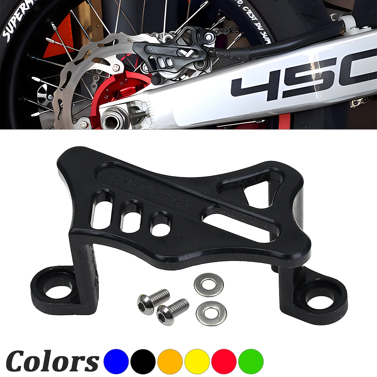 

Rear Brake Caliper Guard Protector For Honda CR 125 CRF 250 450 250R 450R 250X 450X 250RX 450RX KAYO T4 T6 BSE Universal Parts