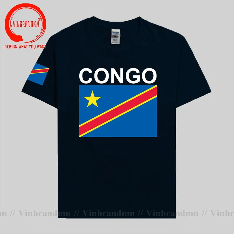 DR Congo men t shirts 2022 jerseys nation team cotton t-shirt gyms clothing tee country tops COD DRC DROC Congo-Kinsha Congolese