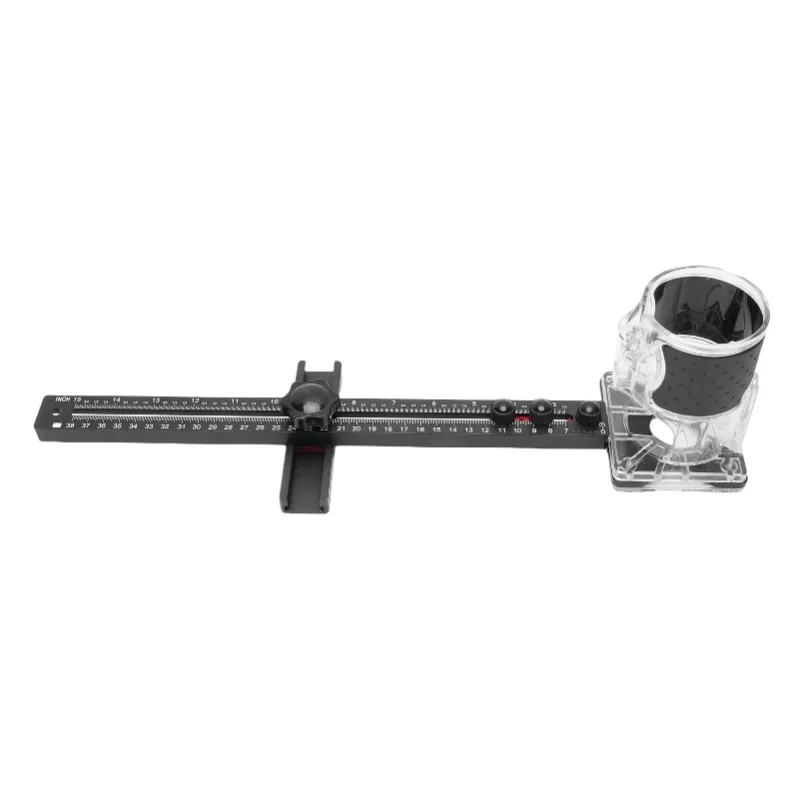 Router Milling Groove Bracket Aluminum Alloy Adjustable Multifunctional Router Circle Cutting Jig With Detachable Router Base