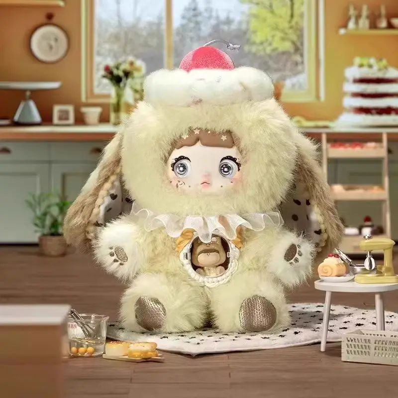 

Genuine Nommi 400% Mushroom Hat V2 Series Blind Box - Cute Vinyl Face Doll Girl Desktop Decoration Surprise Girl'S Kawaii Gifts