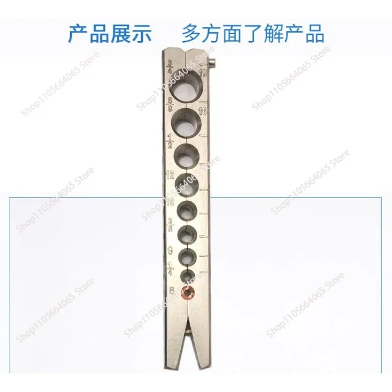 for Gongying CT-N809AM 9mm 2-in-1 Eccentric Pipe Expander Air Conditioning Refrigeration Copper Tube Bell Mouth Reamer Tool 2pcs
