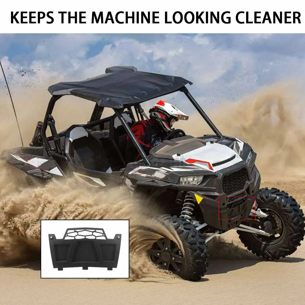 UTV Accessories 1Pcs Front Winch Cover ABS Plastic Black Fit For Polaris RZR XP 4 1000 EPS High Lifter 2016