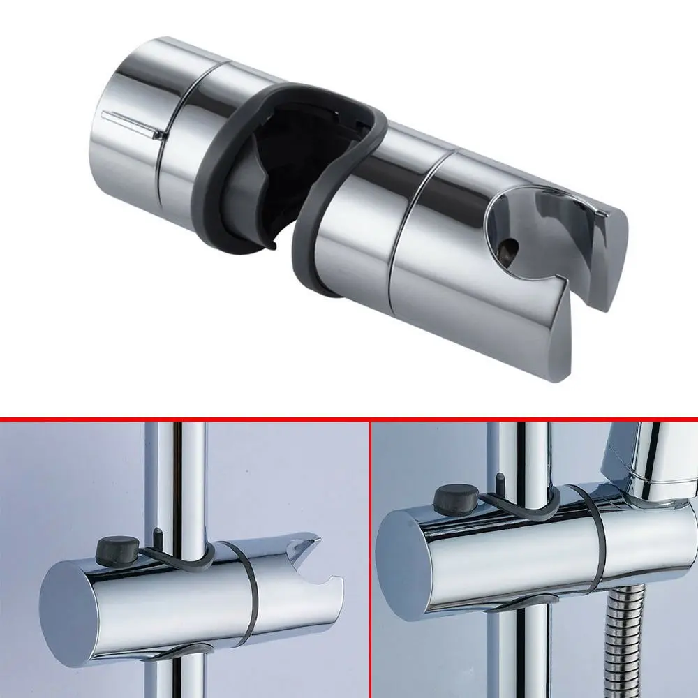 High Quality Adjustable Universal Shower Head Holder Shower Rail Slider Clamp Bracket