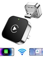 Pionray 2-in-1 Wireless CarPlay & Android Auto Adapter – AI Smart Box for All Cars – Universal Compatibility with Seamless Wirel