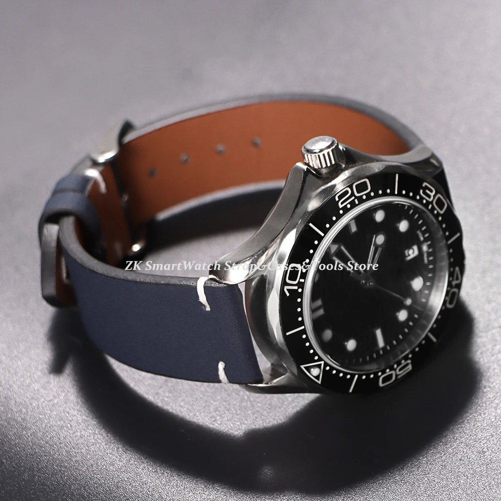 Ремешок для часов из воловьей кожи в стиле ретро 20 мм 22 мм для Omega Business, браслет для Huawei GT4, быстросъемные ремешки, ремешок для часов из телячьей кожи