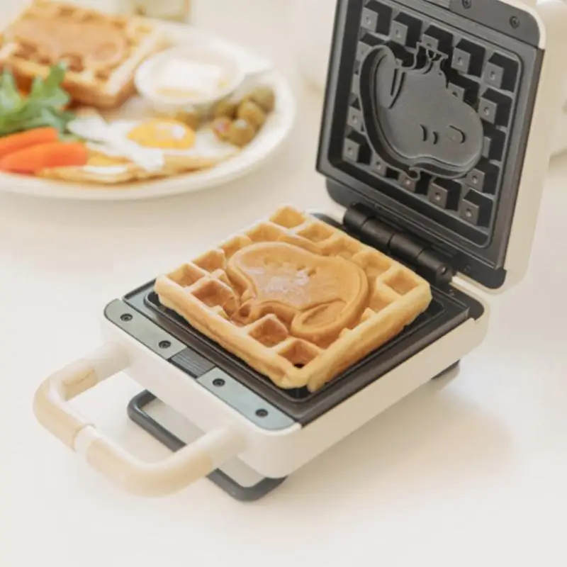 Snoopy Cartoon Sandwich Machine Bread Machine Kawaii Anime Home Multifunctional Kitchen Breakfast Artifact for Girls Gifts