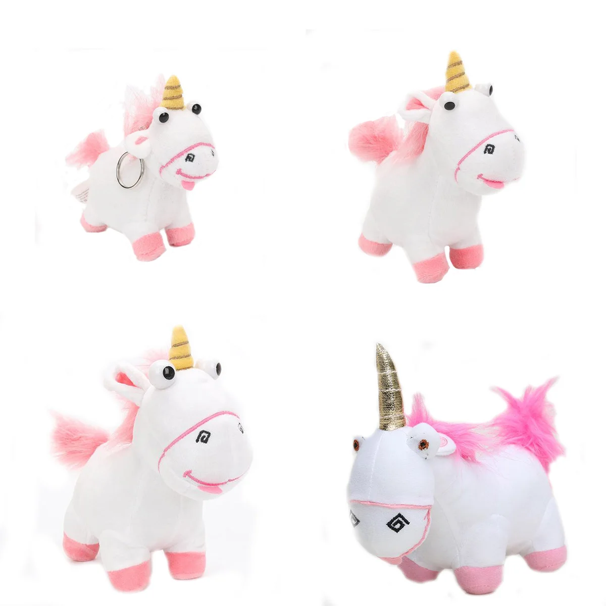 Unicorn Plush Toys Plush Pendant Staffed Animal Horse Doll Christmas Present Baby Toy Birthday for Children