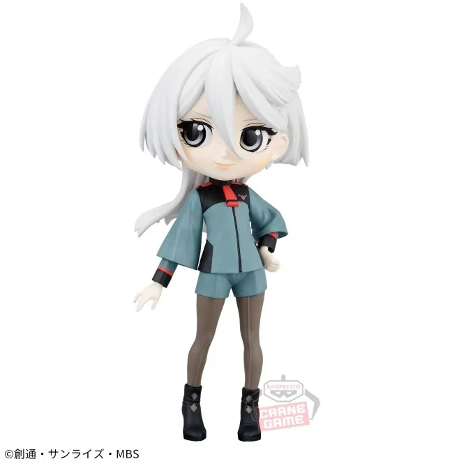 Original BANPRESTO Q Posket TMobile Suit Gundam THE WITCH FROM MERCURY MIORINE REMBRAN Anime Humanoid Decoration Toys