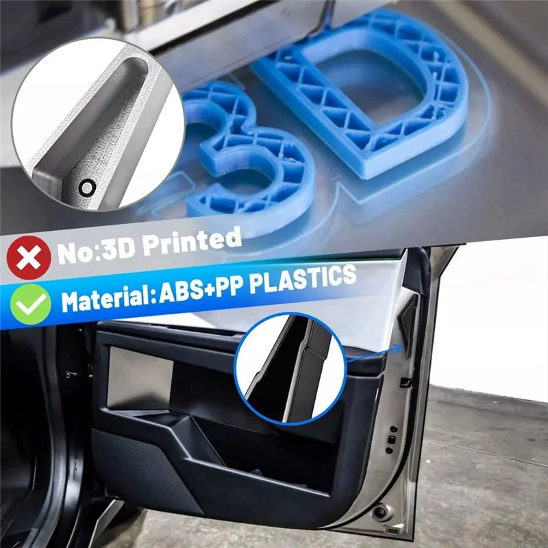 

4Pcs Anti-Fingerprint Door Closers For Tesla Cybertruck Door Handle