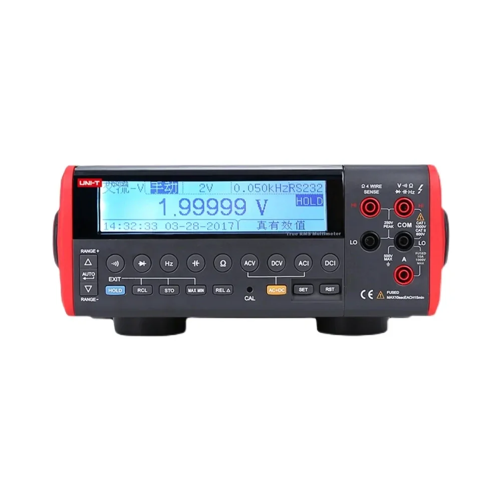 UNI-T UT805A Digital Bench Multimeter High-accuracy 0.015% True RMS USB RS232