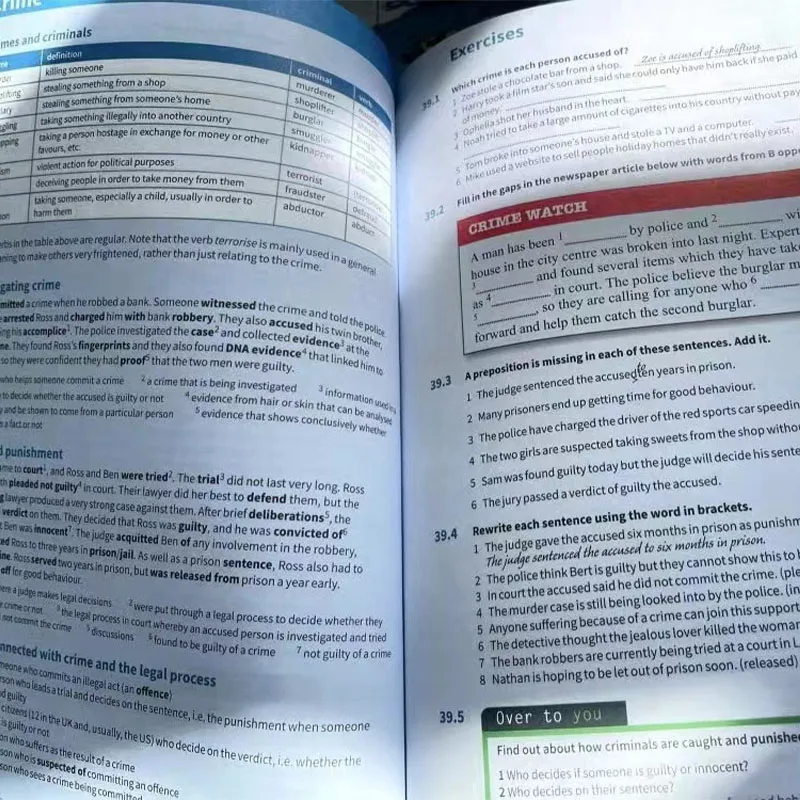 Рисунок 4 - Учебник с английским словарным пособием