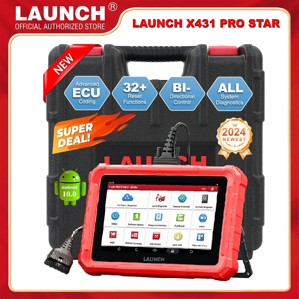 Launch X431 Pro Elite / Star Repair 98% of Cars ecu programmer 23+Languages escaner automotriz